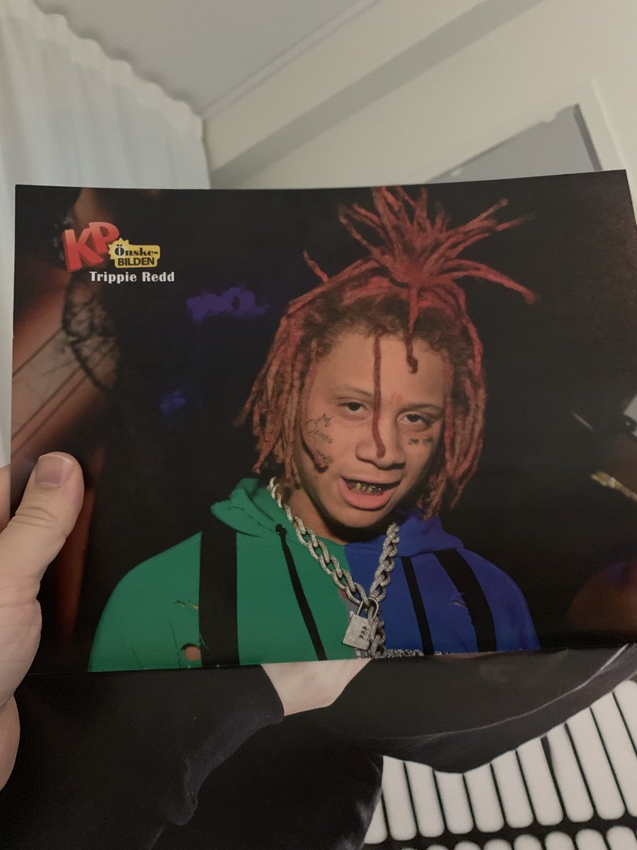 trippie red som önskeposter i kp what a time to be alive