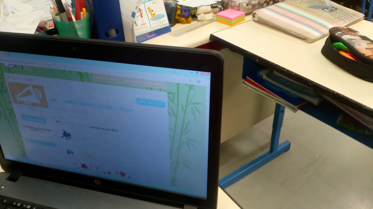 ERUN_CO's tweet photo. #forumatice les élèves de CM2 de l'école Les Tilleuls de Fagnières créent un jeu avec Scratch. L'ENT permet de retrouver les ressources. https://t.co/rpsrKGpAtD