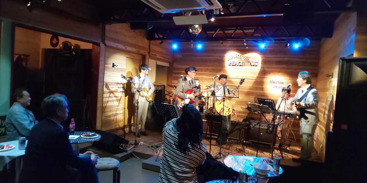 「THE BACK BEAT 」#まりんぴーす tweet media