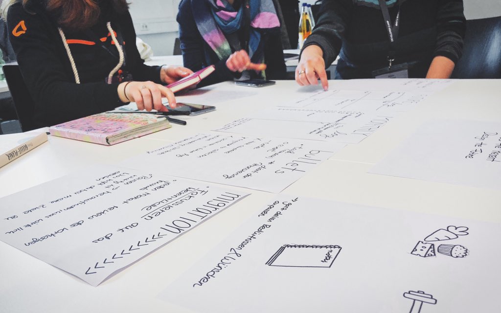 robsblog's tweet image. Unsere Werkstudentin Sonja hat mir auf ihrer #devcamp19-Session gerade eine neue Methode für Aufgabenplanung vorgestellt. Cool. 👌