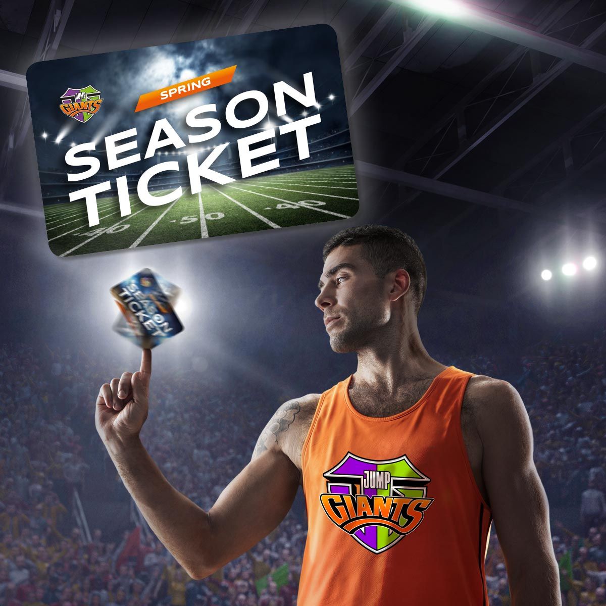 Bounce your way through Spring with our latest Season Ticket!! 

Jump for up to 2 hours EVERY day from 4th June to 14th July. You need to move fast to secure the ultimate Jump Giants pass for just £25! 

Available to purchase online now: buff.ly/2IuvTea 

*T's &amp; C's Apply