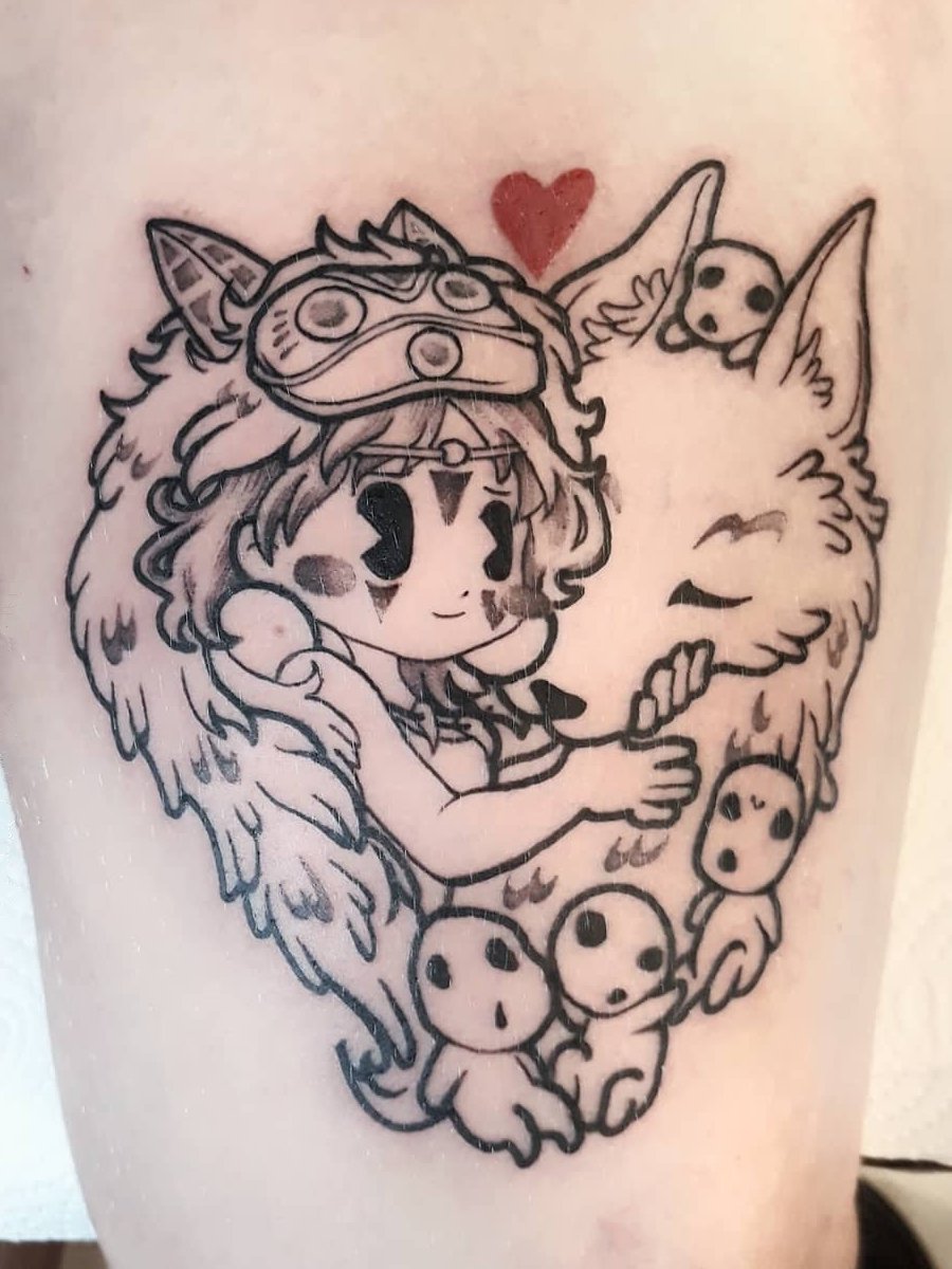 27 Studio Ghibli Tattoos Thatll Make Your Heart Croon