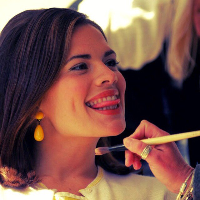                      Happy Bday Hayley Atwell!     Love you so much  