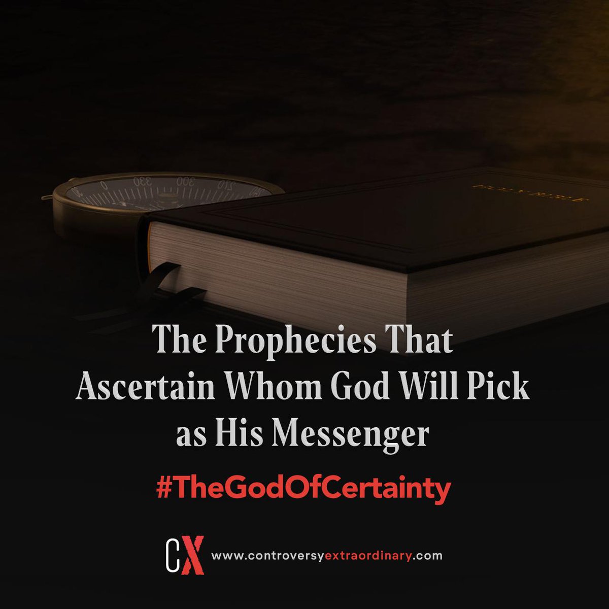 TruthChannelTV's tweet image. Read and share: 

"The Prophecies That Ascertain Whom God Will Pick as His Messenger"

bit.ly/TheGodOfCertai…

#TheGodOfCertainty