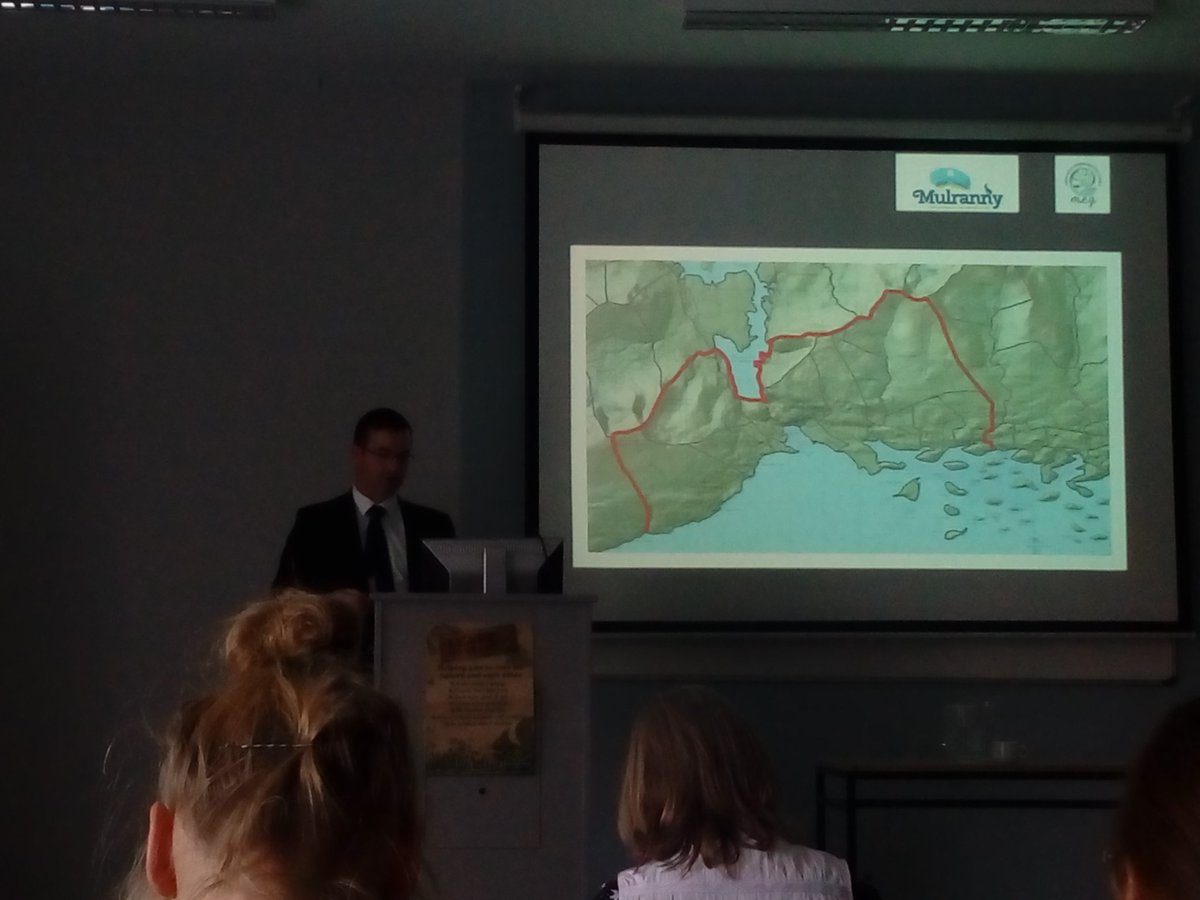 Very interesting talk by Sean Carolan from Mulranny at NGEurope event in @GMITMayoCampus @geodesignhub #Sustainability #GeoDesign