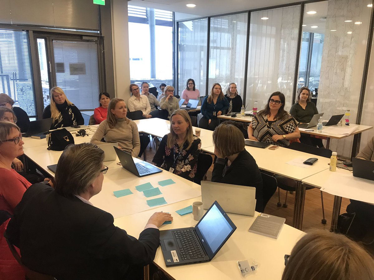 SannaJu's tweet image. #CertifiedProjectManager @Laurea_RDI training with @HyttinenKirsi @MoonenRob