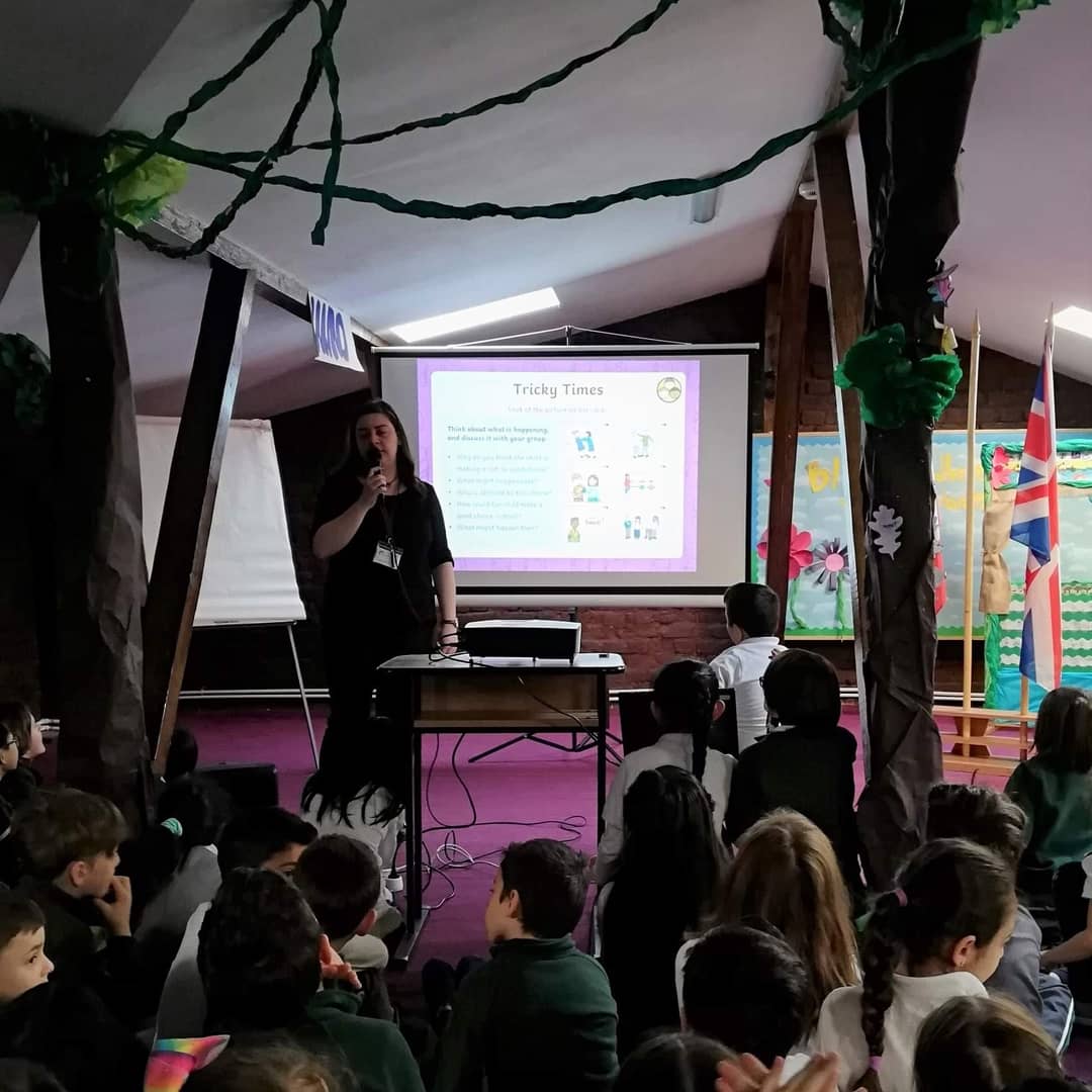 CSBucharest's tweet photo. The Lower School's Value of the Month is Making Good Choices. Students met at their monthly assembly to discuss how making the correct choices on a daily basis can affect us, our family, and our friends.
#CSBAssembly #CSBLowerSchool #CSBFBV #CSBSMSC #CSBPSCHEE #CSB https://t.co/PNnw6toeGr