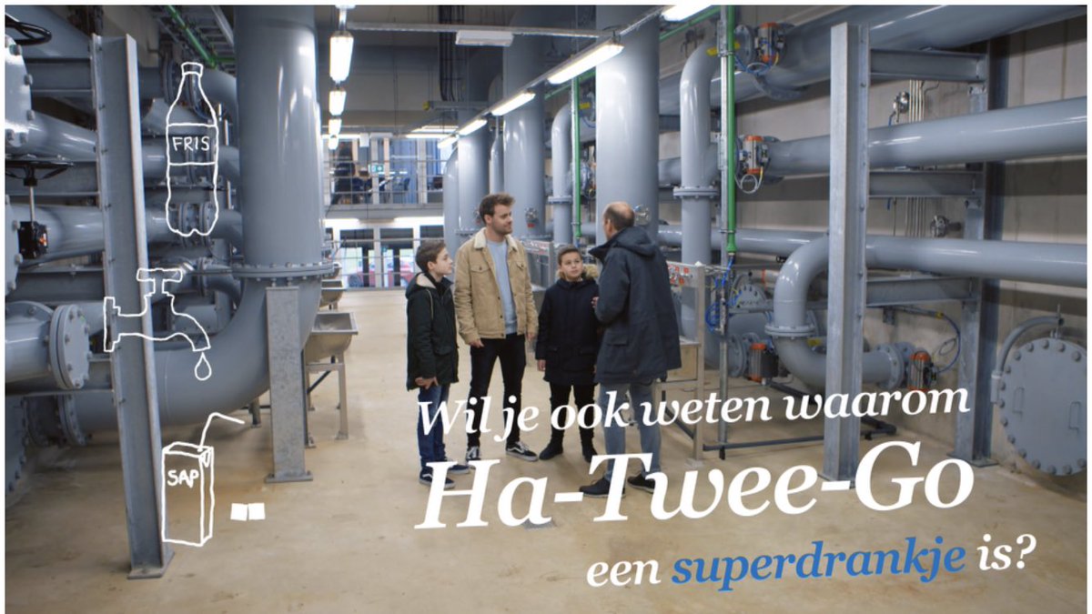 Voor kinderen die deelnemen aan de #Koningsspelen hebben de Nederlandse #drinkwaterbedrijven een video over het superdrankje ‘Ha- Twee-Go’ gemaakt. Bekijk deze video via: bit.ly/2OGUxgC. #school #hatweego #kraanwatergraag