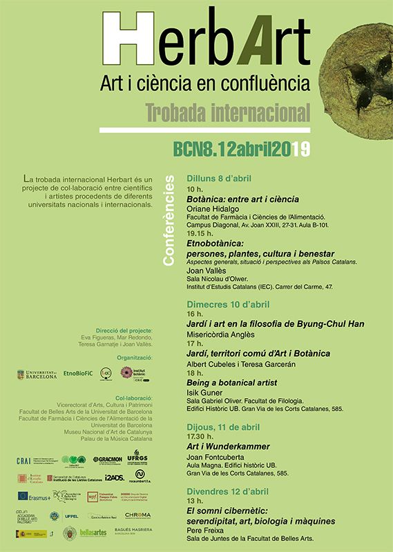 UniBarcelona's tweet photo. #UniBarcelona | Art i ciència conflueixen en el projecte #HerbArt

👉🏼 Del 8 al 12 d’abril tindrà lloc a #Barcelona la trobada internacional. Es tracta d’un projecte de col·laboració, liderat per la Universitat i l’@IBB_botanic

ℹ️▶️ https://t.co/O6AnziGOmz https://t.co/xPdA213sNr