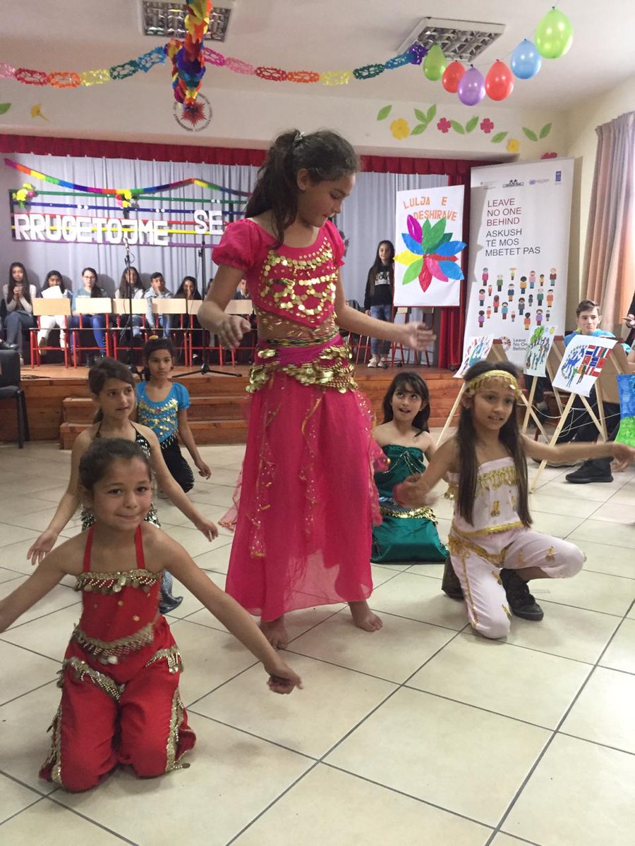 International Roma Day celebrations in Fier and Lezha, Albania! 
#childrensintegration #equalaccesstoqualityeducation #empoweredchildren equals #empoweredcommunity #socialinclusion #LeaveNoOneBehind @UN_Albania @UNDPAlbania #SwissGov #SDGs #HelpForChildrenFoundation