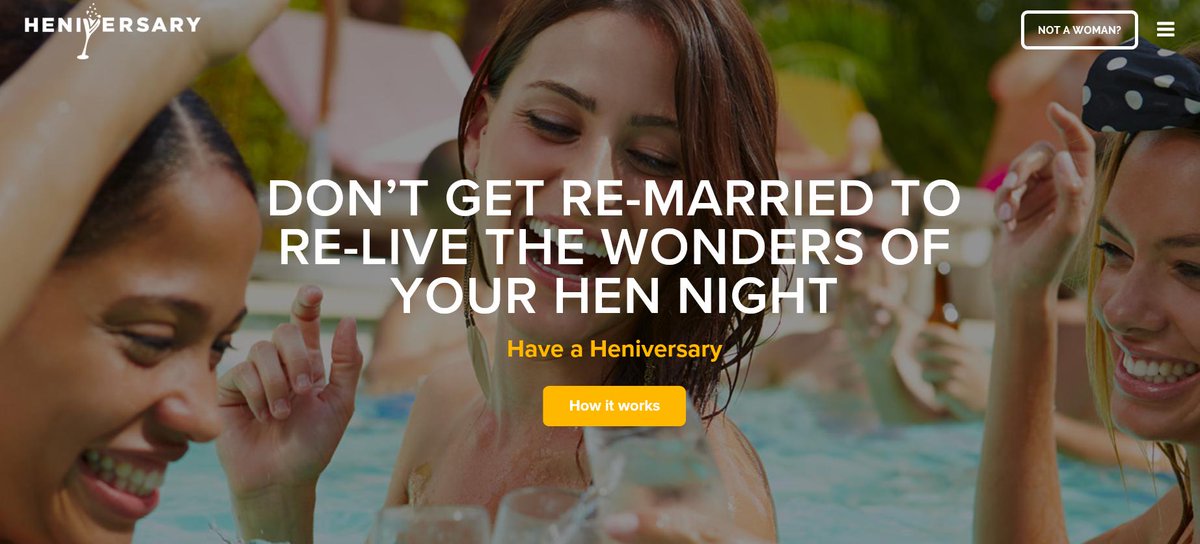 heniversary's tweet photo. Don't be tempted to re-marry to re-live the wonders of your #hennight Go book a #heniversary https://t.co/kcaKdp4FKO