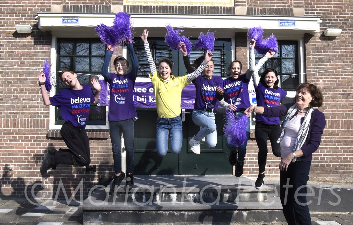 Mariankagouda's tweet image. Ze hebben er zin in. #sponsorloop @gsgleovroman voor @SlvHGroeneHart