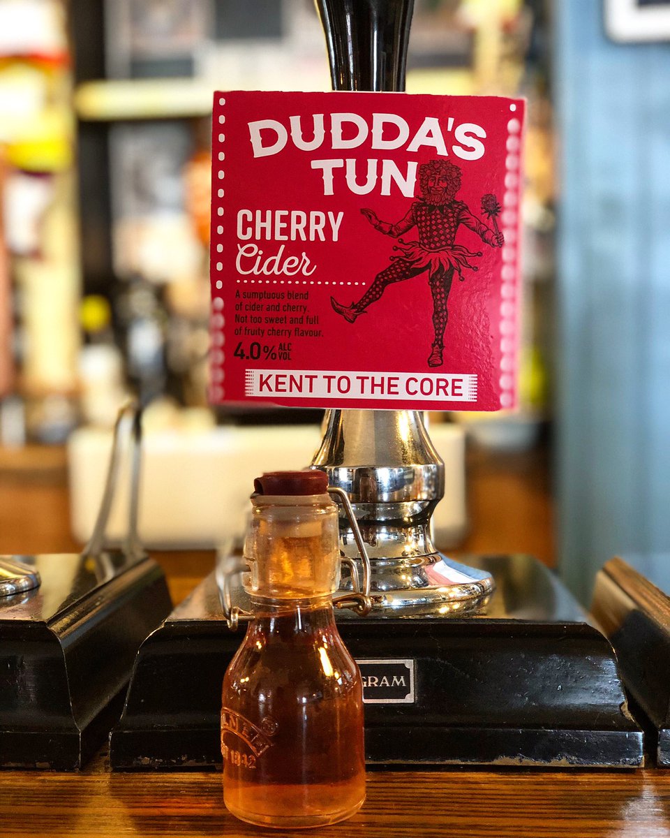 TheBedfordTW's tweet photo. Always look on the bright Cider life...
cherry cider from @duddastuncider ☀️🍒
#tunbridgewells #thebedfordtw #highstreet #duddastuncider #alehouse #kent #local #pub #tunbridgewellspub #onlylocalonlybest #kentishcider #cherry #sunshine #friday #publife #quoteoftheday https://t.co/Fa2lkPEgbi