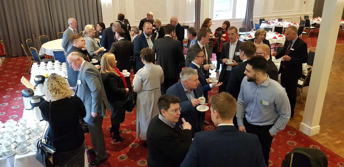 ShropsChamber's tweet photo. Event number 3 for Shropshire Chamber this week, this time its our Professionals Partnership breakfast @LordHillHotel. Today were hearing from @CBSLAccountants on how businsesses can improve their profits during 2019. https://t.co/nOpk3T5gDe