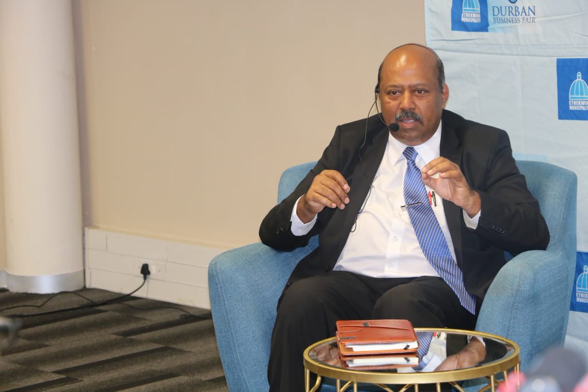 eThekwiniM's tweet photo. "Don't start a business with borrowed money, borrowed money is borrowed time, something that will haunt you all the time"
#DBFCONVERSATIONS @DBNBusinessFair https://t.co/YPgAYzsJGx