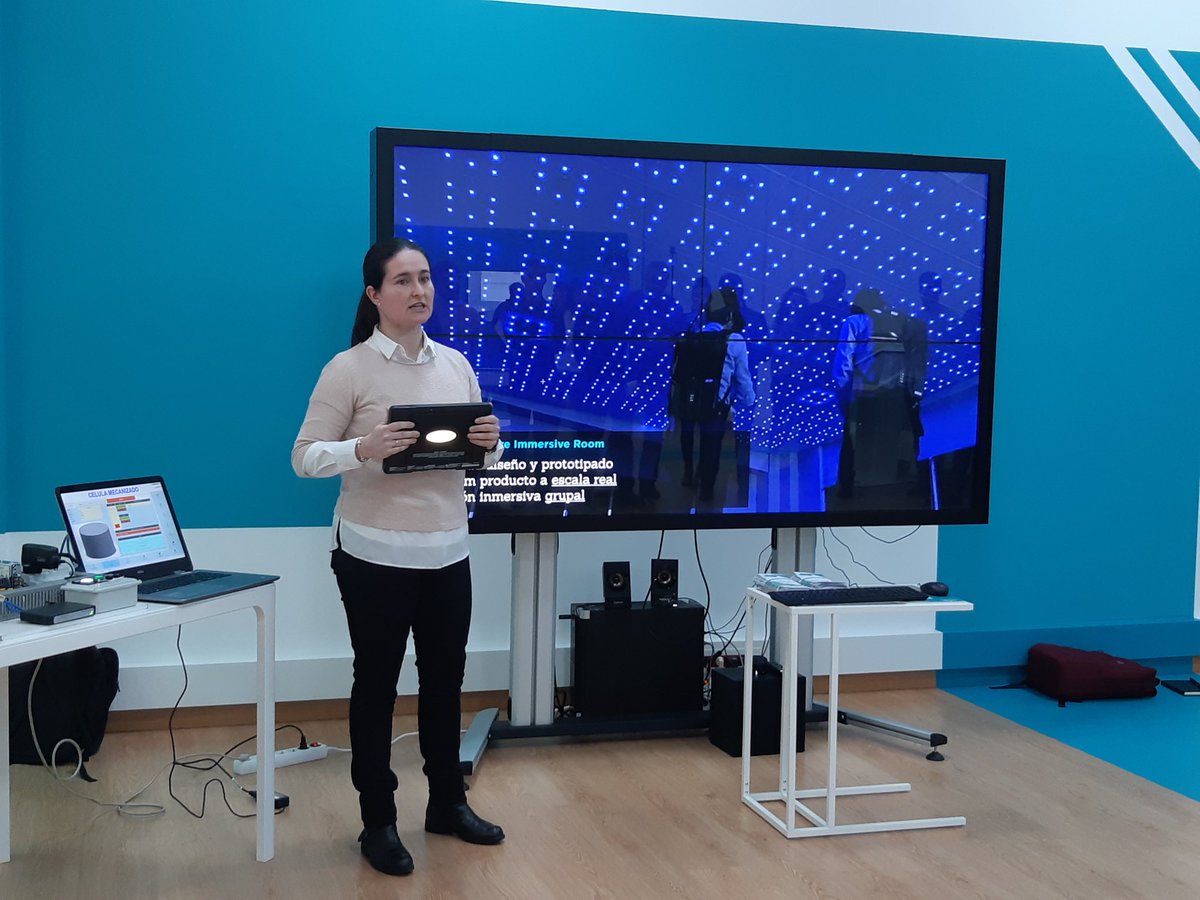 BilbaoAsFabrik's tweet photo. @virtualware nos presenta dos casos de éxito sobre Digital Factory Soluciones para el Control y la Monitorización: Sakthi Portugal y VIROO Sala inmersiva, dentro de la jornada La Digitalización y las Oportunidades de Colaboración #PartnershipBrokering en #basquegameLab https://t.co/LS6K4GX6GI