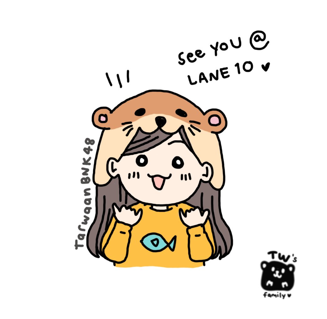 BdOnce's tweet photo. อย่าลืมมาเจอกันเสาร์-อาทิตย์นี้แล้วน้าาาาาา~ #TarwaanBNK48 #BNK48 #กลัวตาหวานเหงาเราตื่นเช้า #TWsfamily #BNK48fanart https://t.co/gIn5V2n5Qs