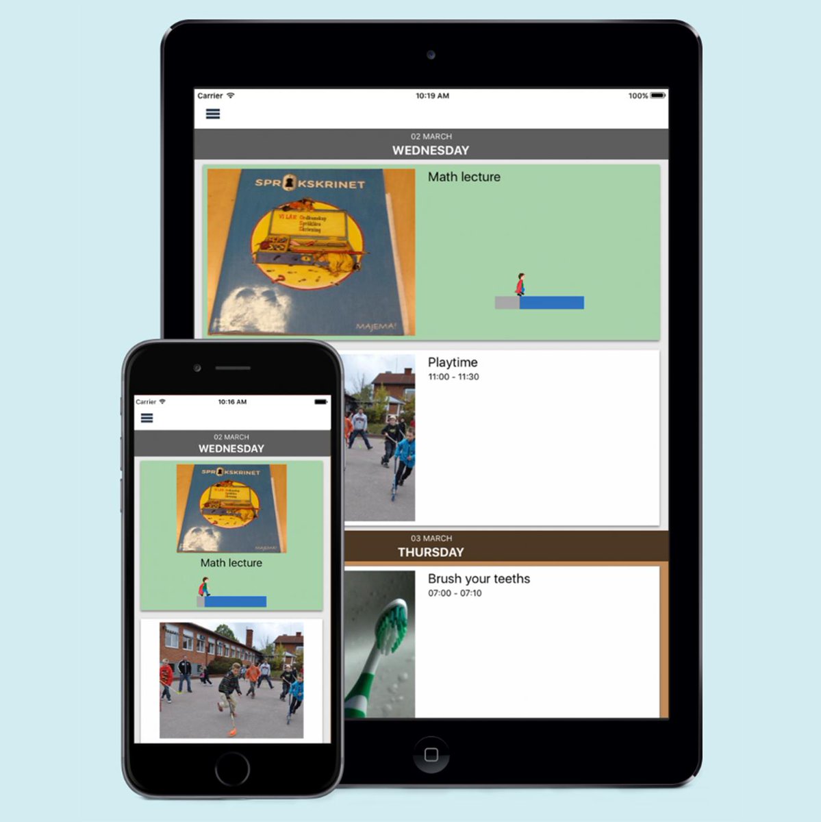 With DayCape the day rolls easier and safer. Use the #daycape #app to plan #dailyactivities for one or several people. The #activities are loaded directly into the app of the person who needs support. Let the super day begin! buff.ly/2JAo8YJ