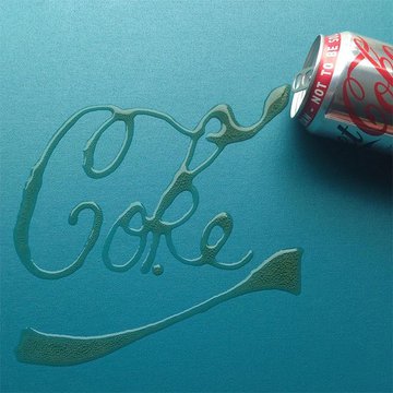 液体 水 コーヒー お茶等 を使った様々なイラストやアート Designature