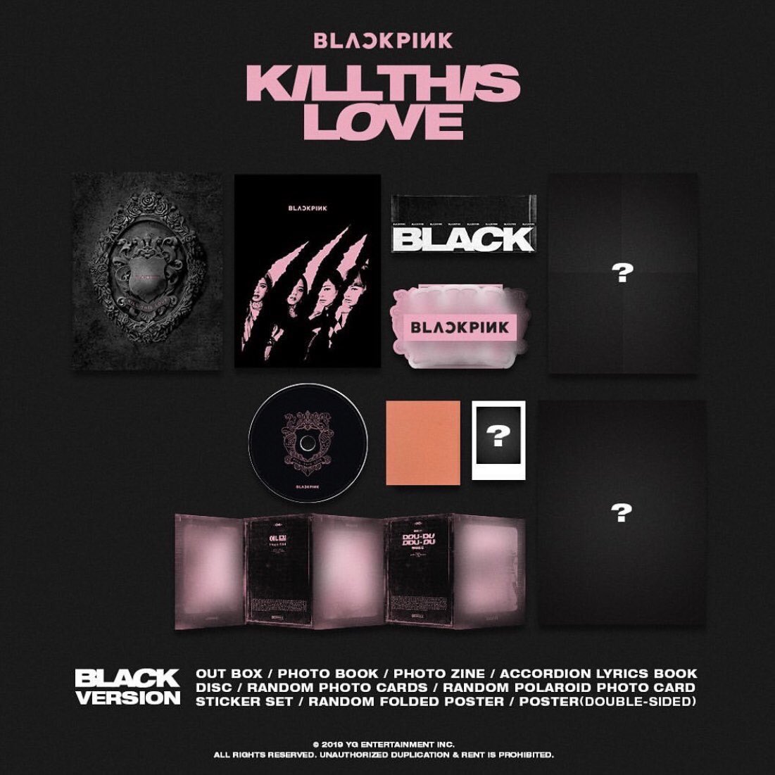 pombeshopper's tweet photo. [PRE] #KILLSTHISLOVE #BLACKPINK_KillThisLove 

ราคา 790.- รวมภาษี 💞
⛔️ปิดรอบ  15 เม.ย 62⛔️

สั่งซื้อ dm เลยคะ
#ตลาดนัดบพ #ตลาดนัดBLACKPINKxShopee #BLACKPINKCOMEBACK #BLACKPINKISCOMING #BLACKPINK https://t.co/XC8DMOecwV