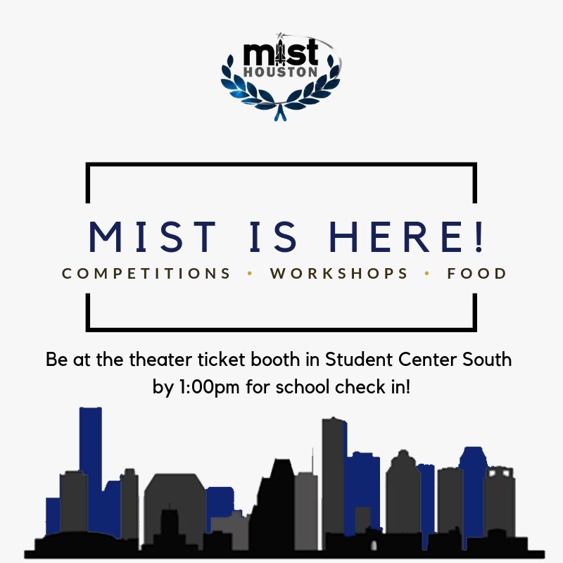 T-9 1/2 hours!!!! #misthouston2019