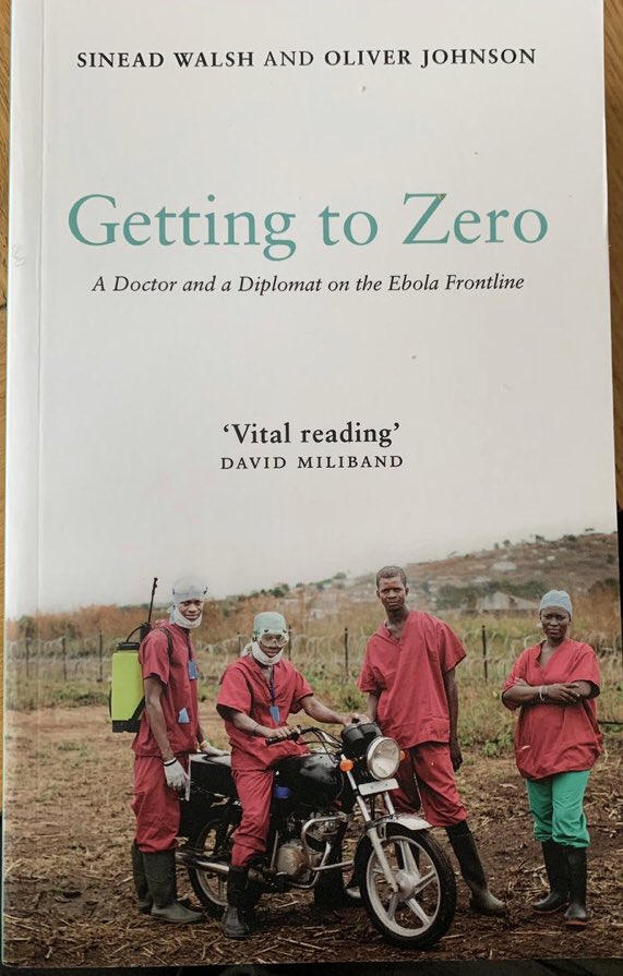 What a joy to be at the #Freetown book launch of #GettingToZero by former Irish Ambassador to #SierraLeone and now EU Amb to S Sudan Sinead Walsh and dr Oliver Johnson, documenting the Ebola story in #SierraLeone and drawing powerful lessons. Thx @IrlEmbFreetown for hosting!