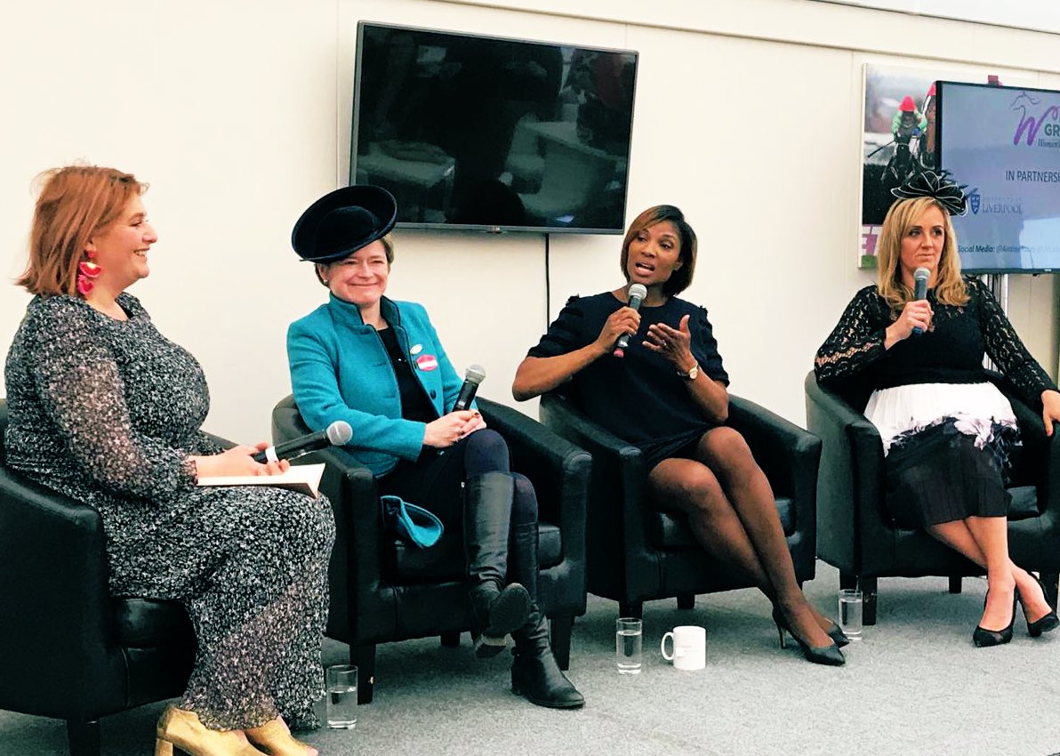 Liverpool City Council (@lpoolcouncil) on Twitter photo Olympic gold medalist <a href="/RealDeniseLewis/">Dame Denise Lewis</a> speaks about women in sport and mental health at <a href="/AintreeRaces/">Aintree Racecourse</a>. “I felt very alone but thankfully things have improved.” #LadiesDay
<a href="/RandoxOfficial/">Randox</a> Olympic gold medalist <a href="/RealDeniseLewis/">Dame Denise Lewis</a> speaks about women in sport and mental health at <a href="/AintreeRaces/">Aintree Racecourse</a>. “I felt very alone but thankfully things have improved.” #LadiesDay
<a href="/RandoxOfficial/">Randox</a>