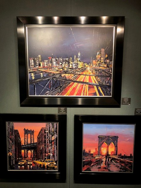 castleartICC's tweet photo. London/New York, the latest series from @PaulKenton, follows his first solo exhibition in NYC and a great show in our Covent Garden gallery.  Stop by to see these vibrant, new limited editions as well as a collection of cityscape originals. https://t.co/3iPk7RVfkq