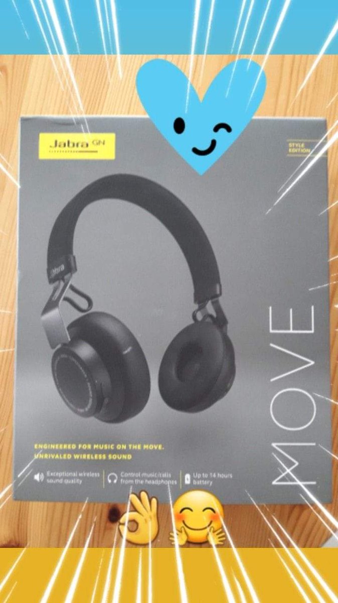 carineboutet's tweet photo. Ce n'était vraiment pas un #poissondavril 😉! Casque #JabraMove déjà reçu 👌🤗! Un grand merci @JabraFrance 🤩! https://t.co/EQAuQ1eFMm
