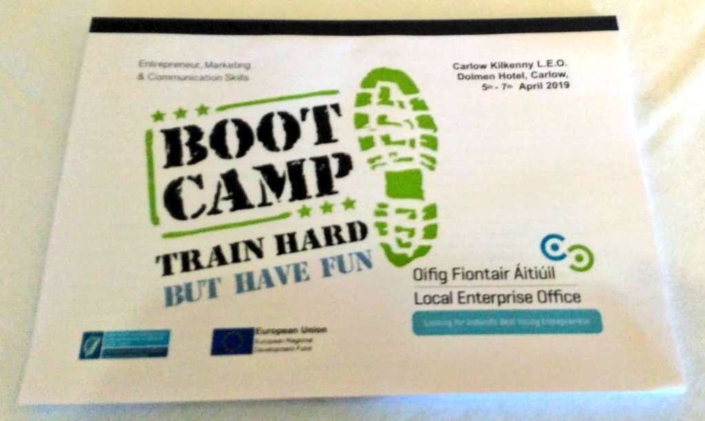 comerfordk's tweet image. The #ibye @CarlowLEO @LEOKilkenny boot camp has kicked off #inCarlow @woodforddolmen for the weekend. Look forward to meeting the finalists tomorrow and supporting their journey to the County Final in the Town Hall in May