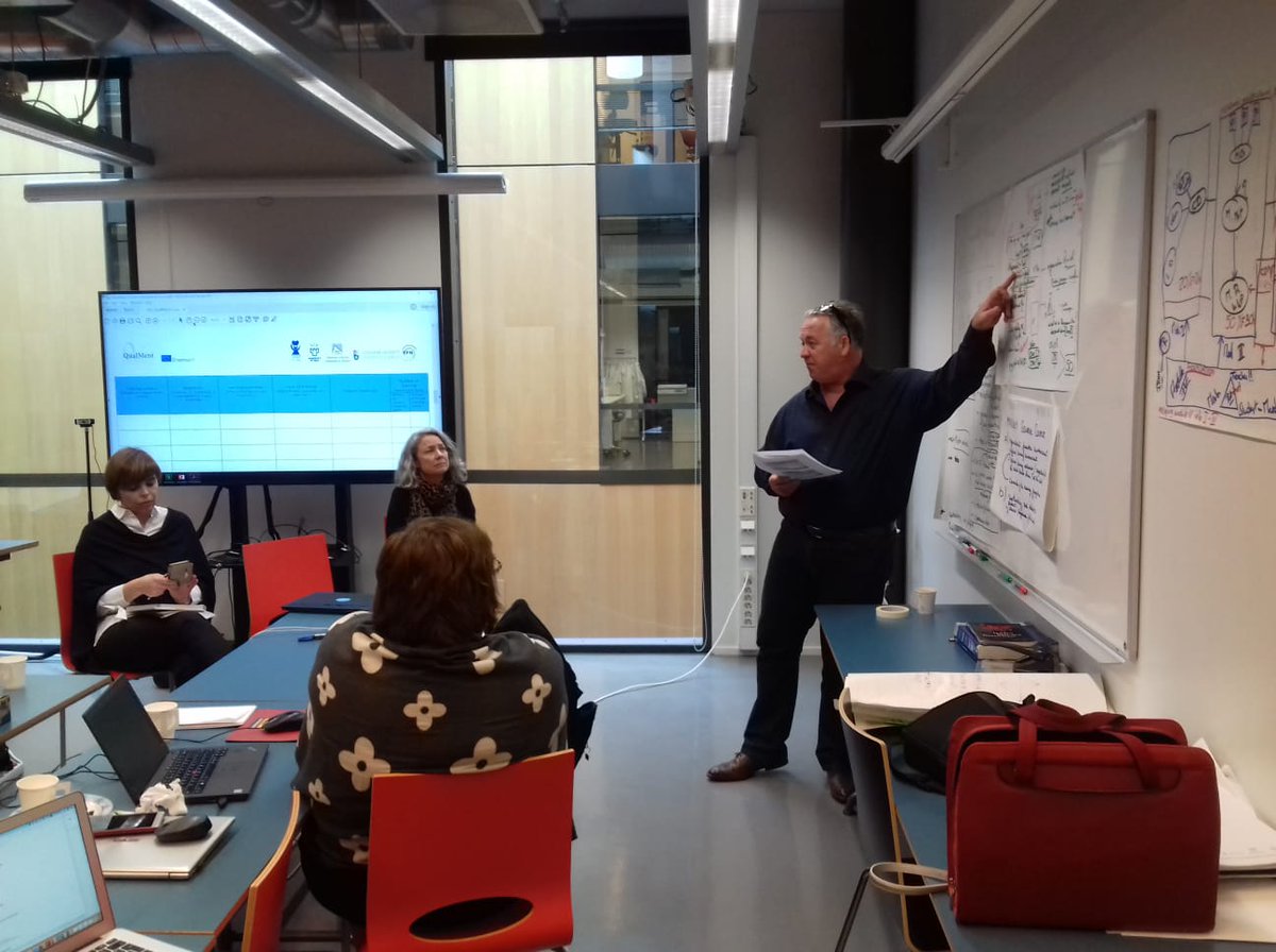 EFNBrussels's tweet photo. 2nd day meeting in Oulu for #QualMentproject partners, today brainstorming on the content of the three different modules that will make the final course for nurse mentors. @QualMentproject #erasmusplus #mentorship #education #research https://t.co/ywovgL3iSP