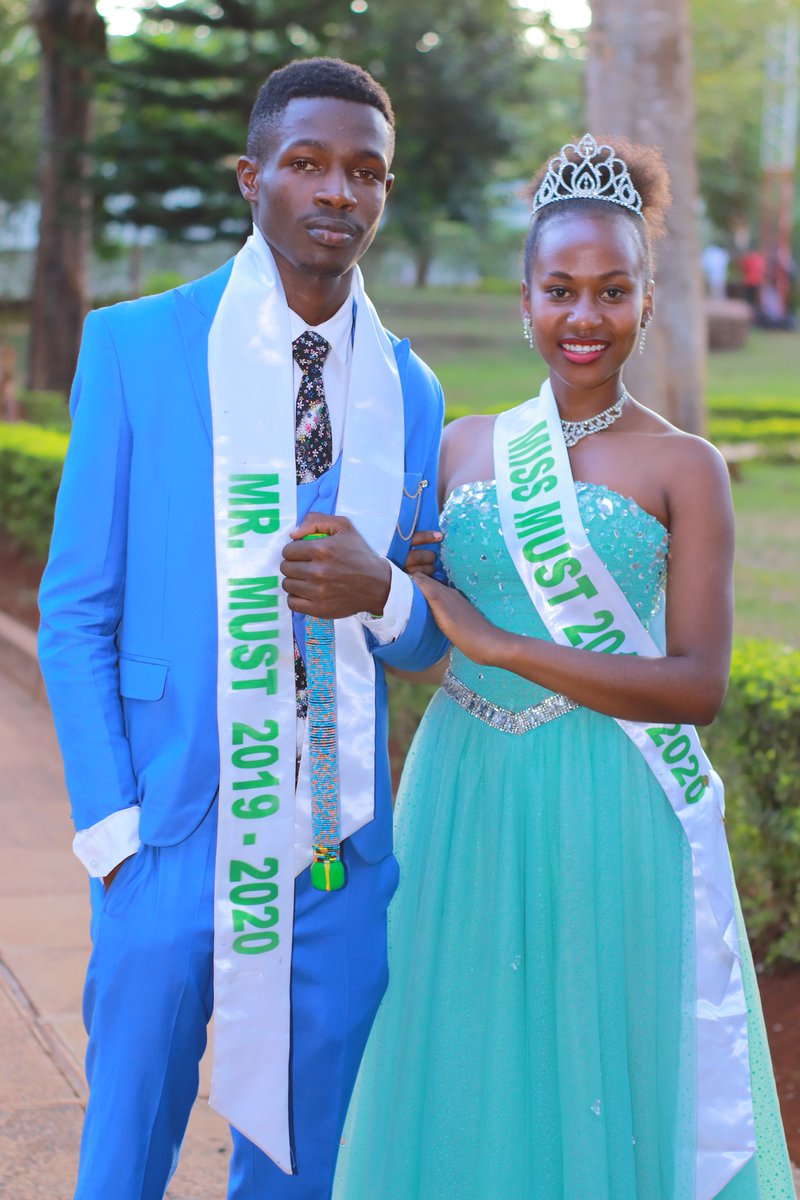 MeruUniversity's tweet photo. Meet James Kabia (Information Science) and Sarah Cherotich (Business Administration) our #MrandMsMUST2019. We congratulate and applaud you for embracing and working hard on your #talent 
#MrandMsMUST #StudyInMeruUniversity #modelling #QualityEducation #FridayFeeling #photography https://t.co/kTwDQb8n4N