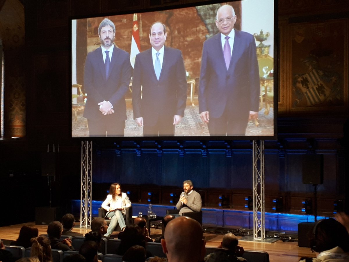 MargheritaEspo9's tweet photo. "Uno stato che non fa verità su se stesso non può essere considerato uno stato a livello internazionale!"
@RobertoFico parla del caso Reggeni al festival del giornalismo
#gnelab #ijf19 #5aprile #reggeni https://t.co/CTAGA3CTVb