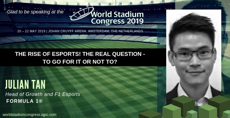 julianlipyi's tweet photo. Happy to announce that I will be speaking at the 10th anniversary of the World Stadium Congress in Amsterdam in May on 'The Rise of Esports - To Go For It Or Not To?'! I look forward to meeting you at the congress! Full agenda here: https://t.co/p4LPn61XP4 #STADIUMCON https://t.co/rWcfQkXApL