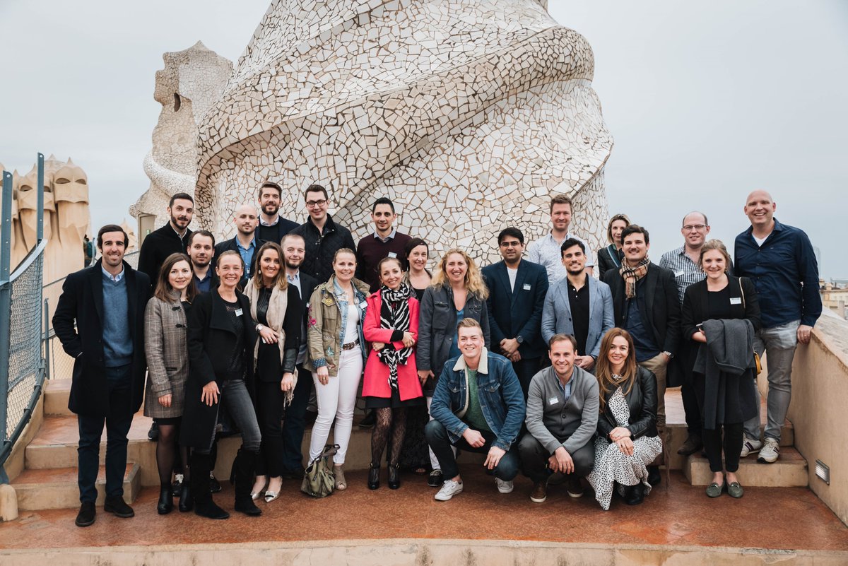MSFTAdvertising's tweet photo. Thank you to all the guests and speakers who joined us at the Bing Travel Summit in beautiful Barcelona! Yesterday was full of insightful presentations and keynotes, including a delicious dinner and a private tour in the famous La Pedrera. #BingAds #BingTravel #Barcelona https://t.co/5louJbVvnx
