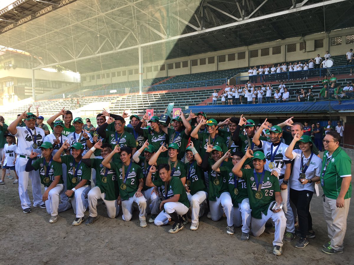 dlsusports's tweet photo. Five-time champs!!!

Be sure to like our FB and IG pages @dlsusports for more photos!

#GoLaSalle #4LaSalleYAN https://t.co/dQiYLClzf8