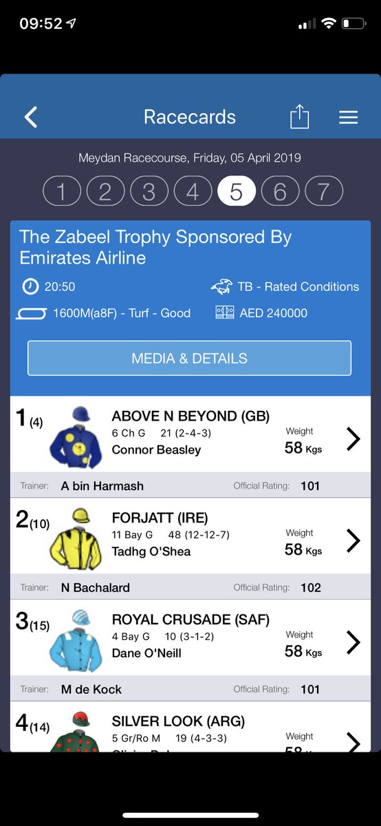 Faydherberider's tweet photo. 19:50 : SA Time 🕰 🏇🏻👌🏻riding Yakeen for @MdkRacing at @MeydanRacing this evening ! #dubai #meydanracing #mdkracing https://t.co/LkrvVdPGKp