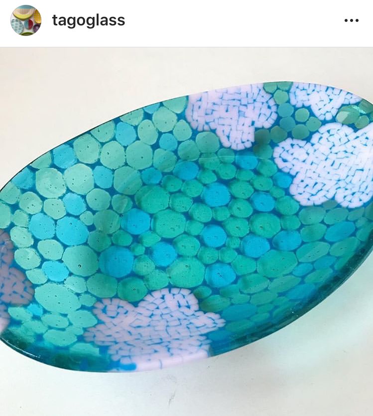 田子美紀 個展】 長い長いGW中は、ガラス作家 @tagoglass さんの個展の
