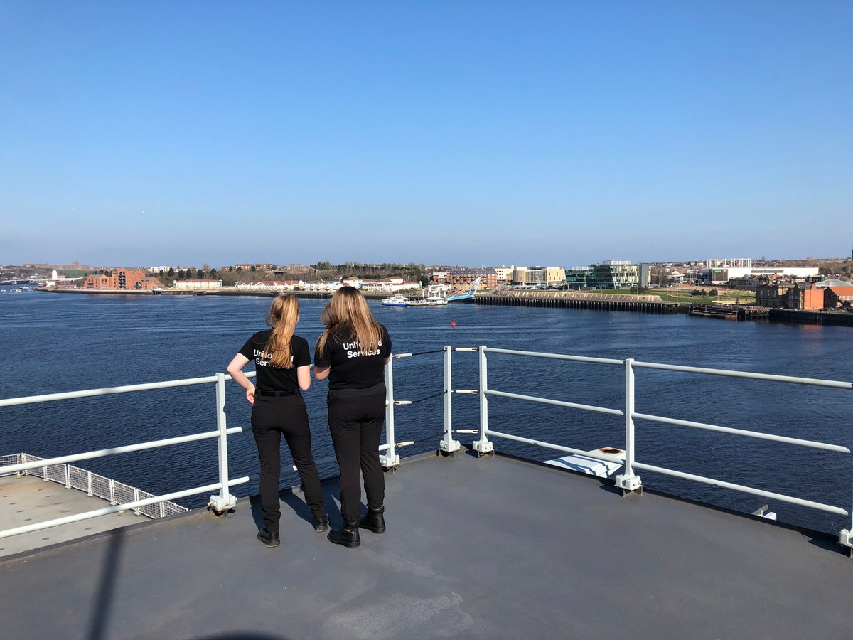 TynemetUPS's tweet photo. Level 3 BTEC Public Service Students were given a fantastic opportunity to board @RFAWaveKnight whilst docked in Newcastle Quayside. Students were given a tour and provided with some great insight to a career in the Royal Fleet Auxiliary #UniformedServices #Careers #RFA https://t.co/yAo8lSNo1S