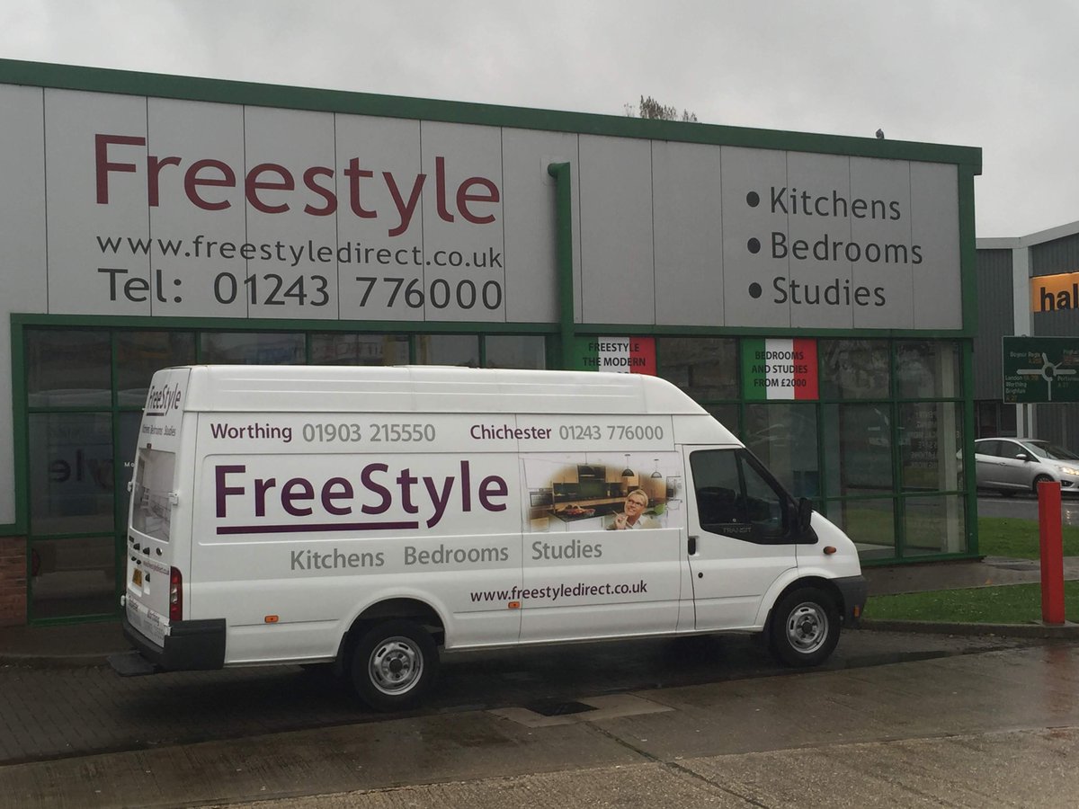 FreestyleSussex's tweet photo. Our van was stolen from Bognor Road, Chichester either last night or this morning. We have already informed the police this morning but if anyone knows it's whereabouts, please contact us or the police. Any information would be greatly appreciated! Thank you! @sussex_police https://t.co/CXxV9Zy479