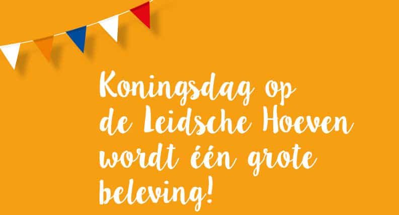 Na het grote succes van vorig jaar organiseren we ook dit jaar weer Koningsdag op de Leidsche Hoeven. Binnenkort meer.