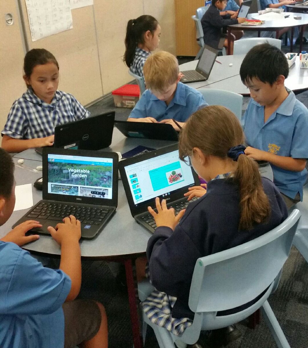 OlorWaitara's tweet photo. Stage 2 students have been researching different gardens as part of the Living World unit. To conclude their research students could choose to present their learning in Google site or Google slides. https://t.co/w0gRoqS2pV
