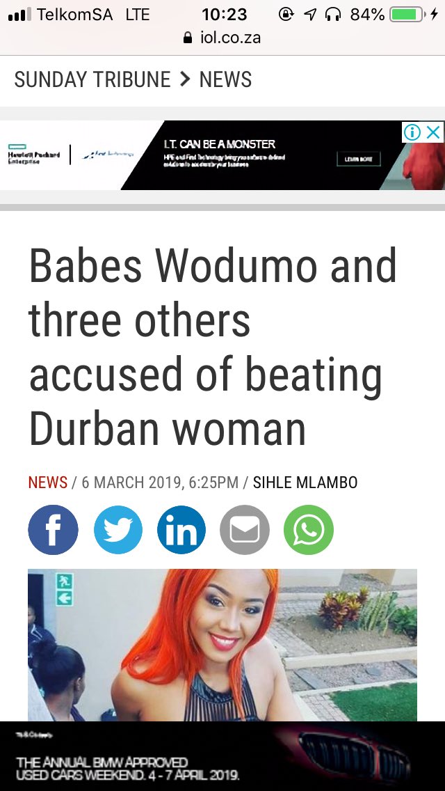 SihleSays's tweet photo. BREAKING NEWS: The Durban Magistrates Court has issued a warrant of arrest for #BabesWodumo #Tipcee and #NondumisoSimelane after they failed to appear before the court on assault charges of a Durban woman.
Story to follow on @IOL https://t.co/tfI6uI9d4s