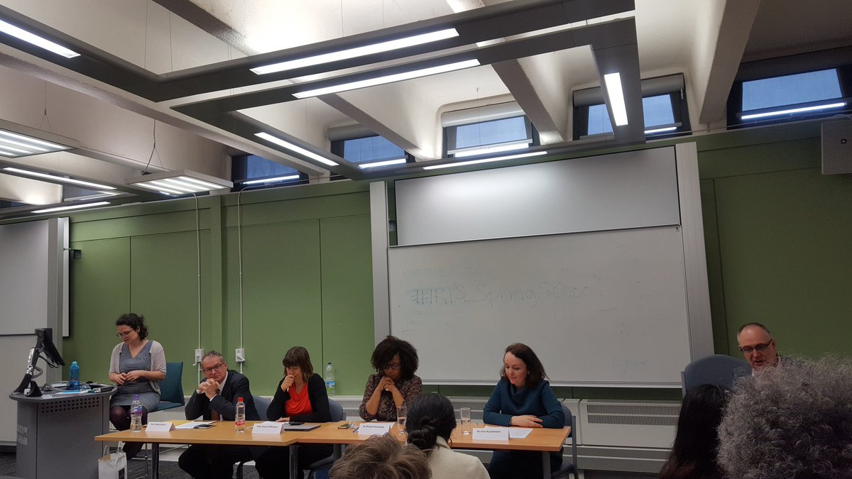 DrAMpofuColes's tweet photo. Last plenary for the 5 day #IRiS_SpringSchool with different academics speaking about #migration #integration #superdiversity #race #environment at University of Birmingham https://t.co/wGmdumYmDn