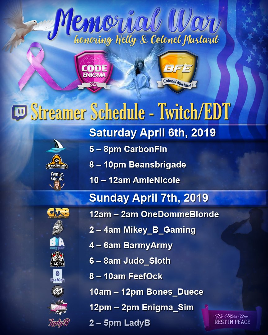 That said, I hope you're all ready for a great weekend of clash celebrating the lives of 2 amazing people in our community that we lost way too soon. #GoPinkForKelly