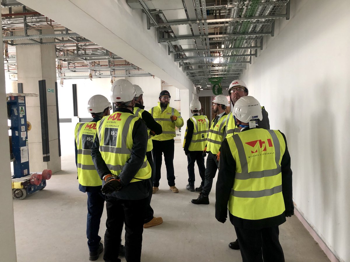 lonsdaleltd's tweet photo. Following our B2B presentation with TFL this week, our team conducted a site tour with our guests @imperialcollege Block E, demonstrating our MEP capabilities on this project.
#imperialcollege #engineering #mep #mechanical #electrical #contructionuk #michaeljlonsdale https://t.co/Vy3patRF8X
