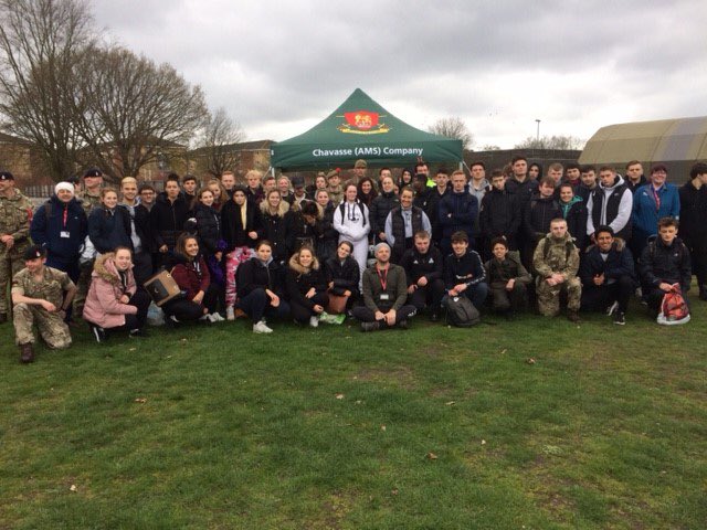 It was a pleasure to host 60+ inspiring 16 - 18 year olds from Nescot College yesterday. I suspect we may see a few of them again in the near future! @Nescot @HqItg @armyjobs @ComdITG #thisisbelonging