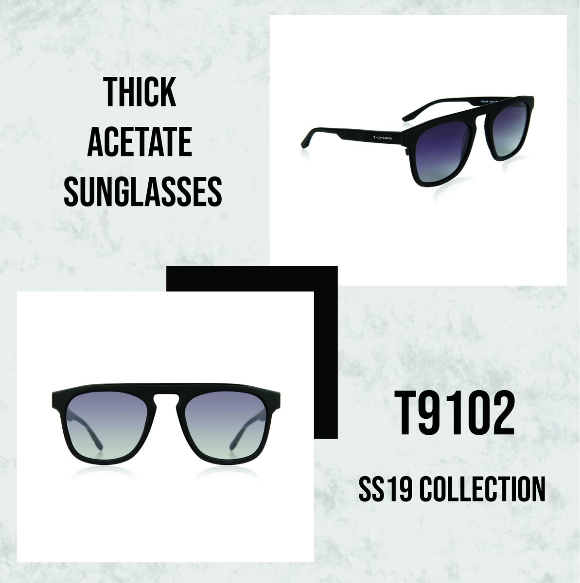 GOEyewearGroup's tweet photo. #tchargeeyeweareurope | T9102 | Extremely comfortable this style offers a perfect fitting and has a particular vintage look. Available in angular pilot and squared shape with a key bridge.  #SS19 #samelookdifferentperspectives https://t.co/5Hiwe659bH