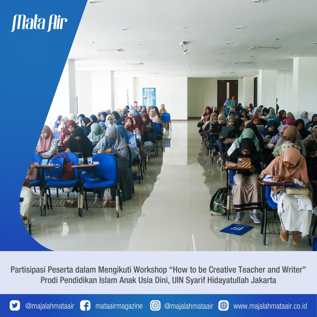 majalahmataair's tweet photo. #Majalahmataair #majalah #sains #budaya #spiritualitas #UINJakarta #UINSyarifHidayatullah #UIN #gurukreatif #guru #pendidik #pendidikan #keguruan #penuliskreatif #penulis #PIAUD #kreatif #sawangan #bojongsari #mahasiswi #seminar #kepenulisan #seminarkepenulisan #puisi #novel https://t.co/MI36NbnACL