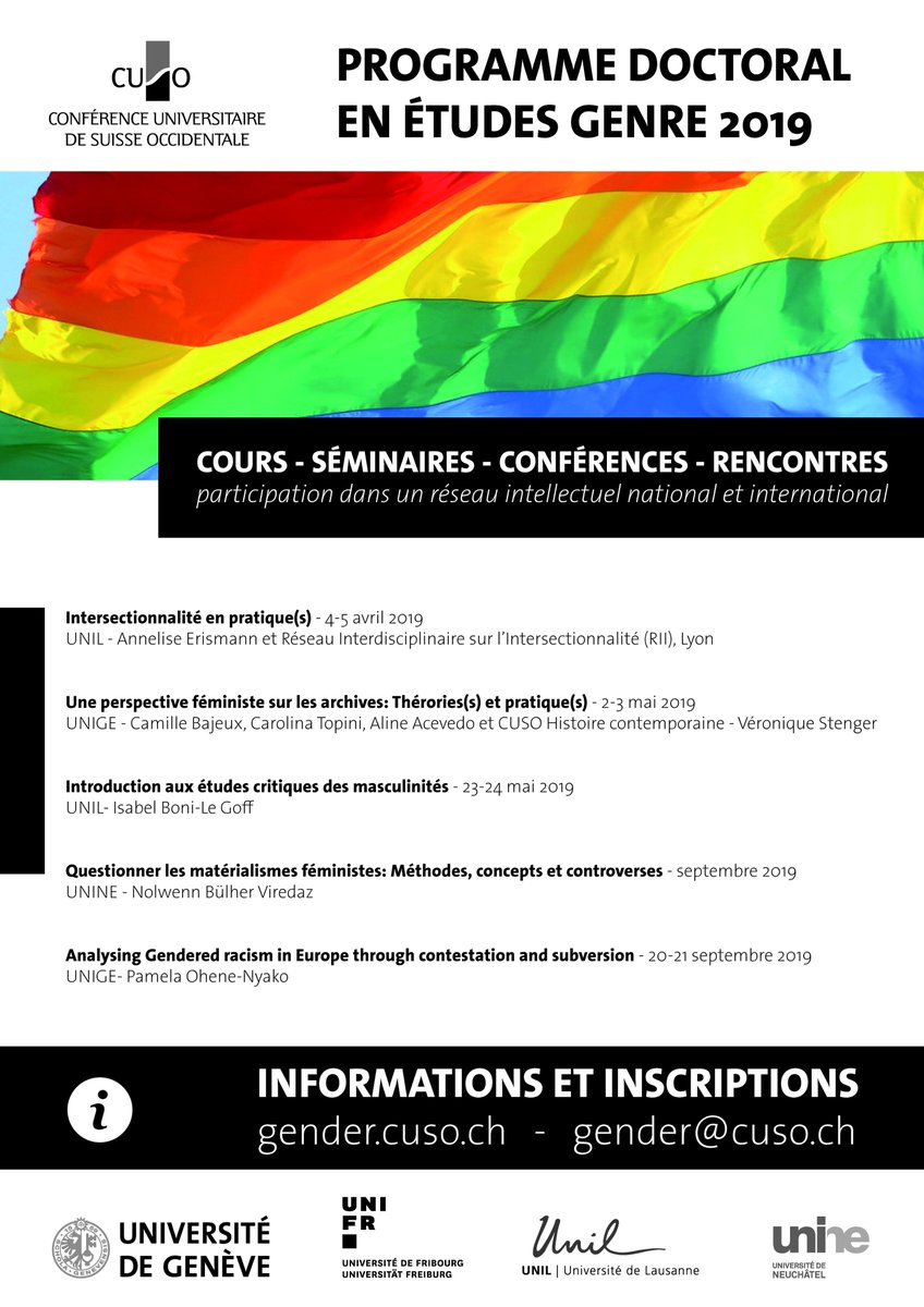 rencontres contemporaines unige